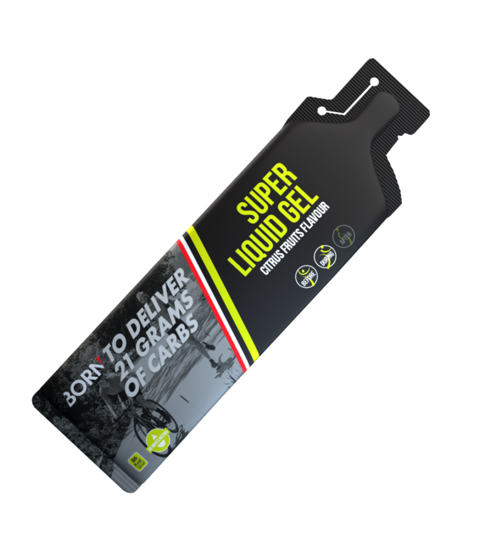 Born - Super Liquid Gel - Agrumes - À l'unité - Sports D'Endurance