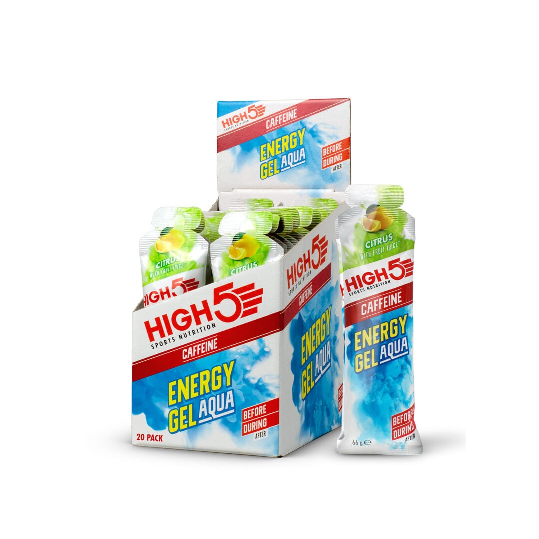 High5 Energy Gel Aqua - Citrus - Display - Sports d'endurance