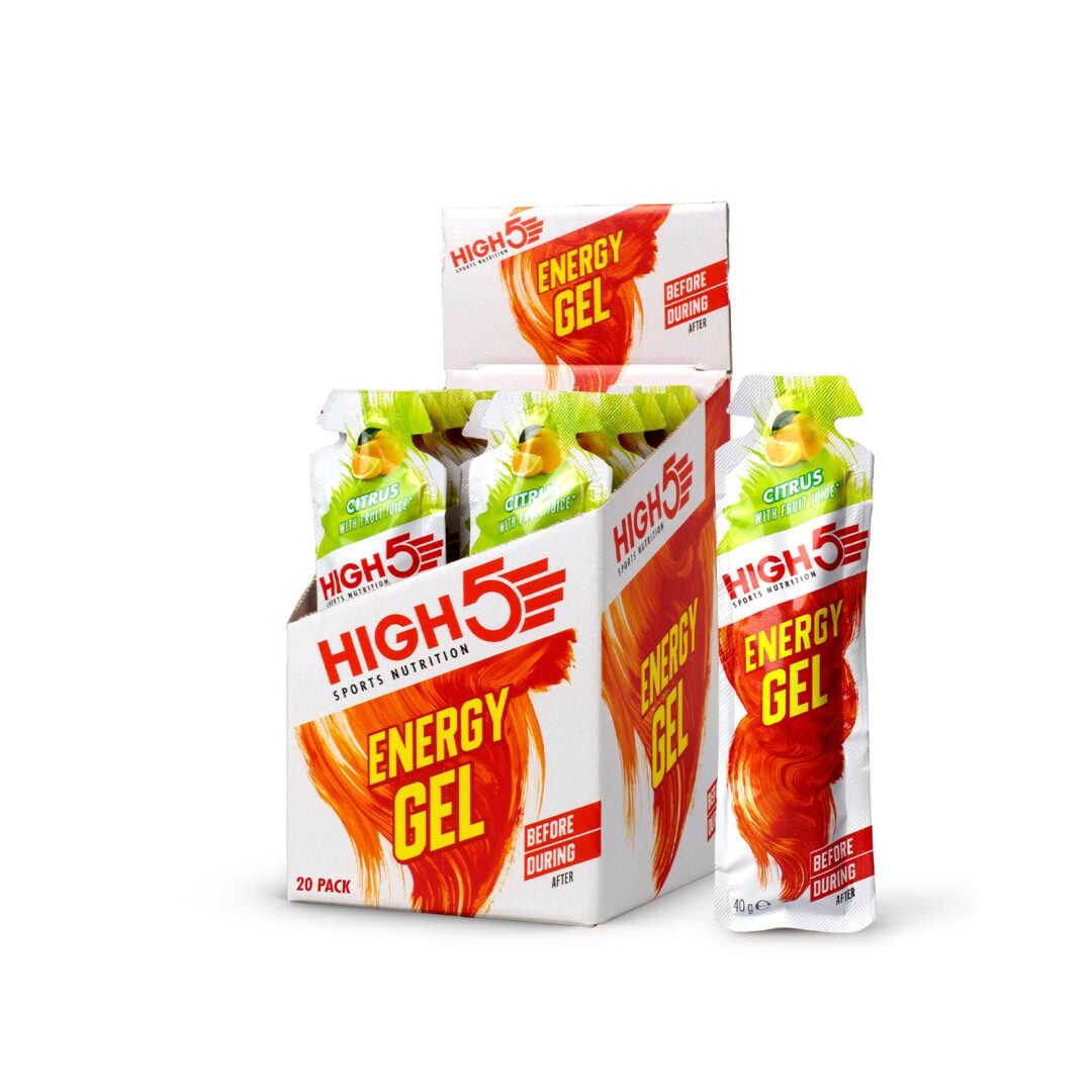 Gel énergétique High5 - Agrumes - 40gr - Sports d'endurance