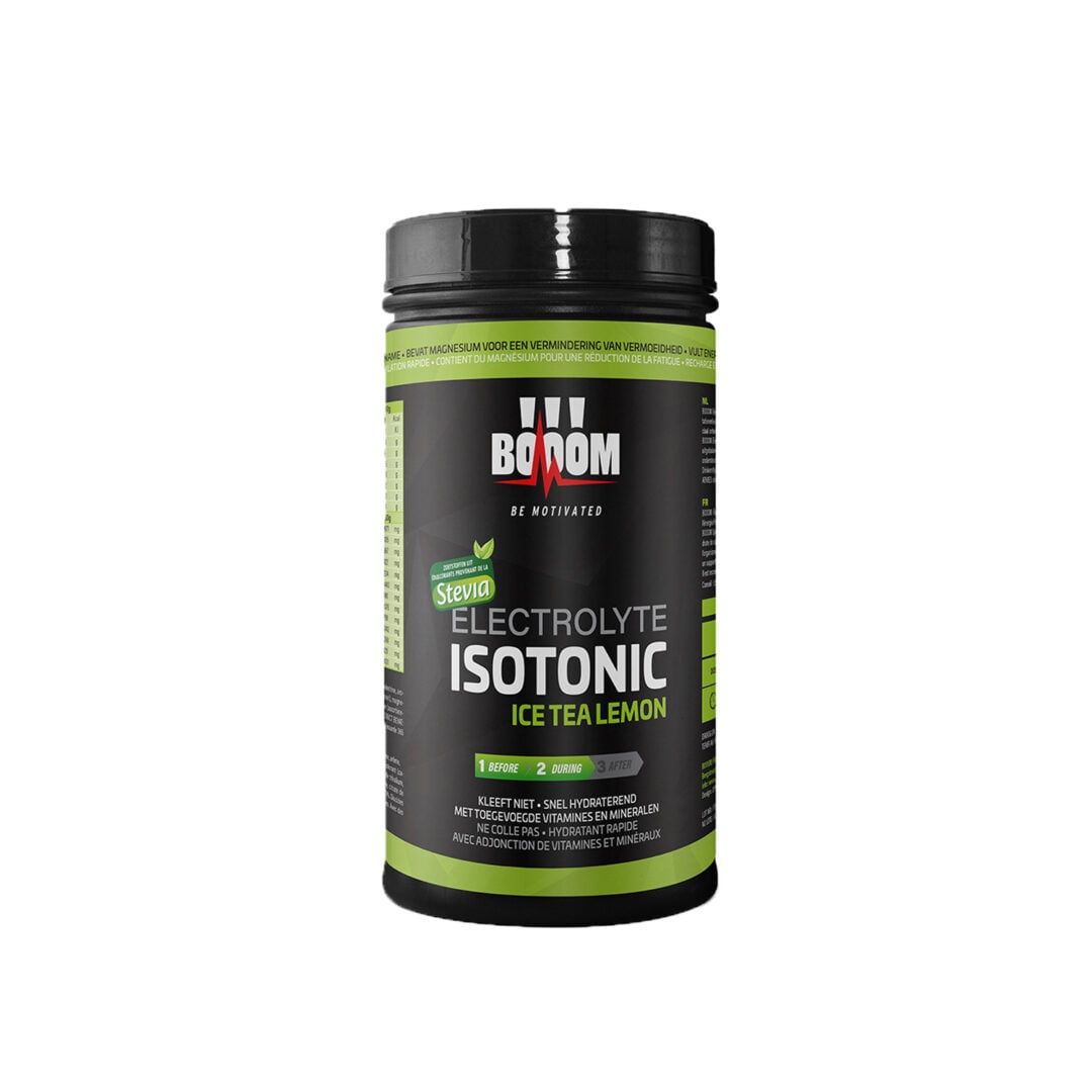 BOOOM - Electrolyte isotonique - Thé glacé citron - Sports d'endurance - Sports d'endurance