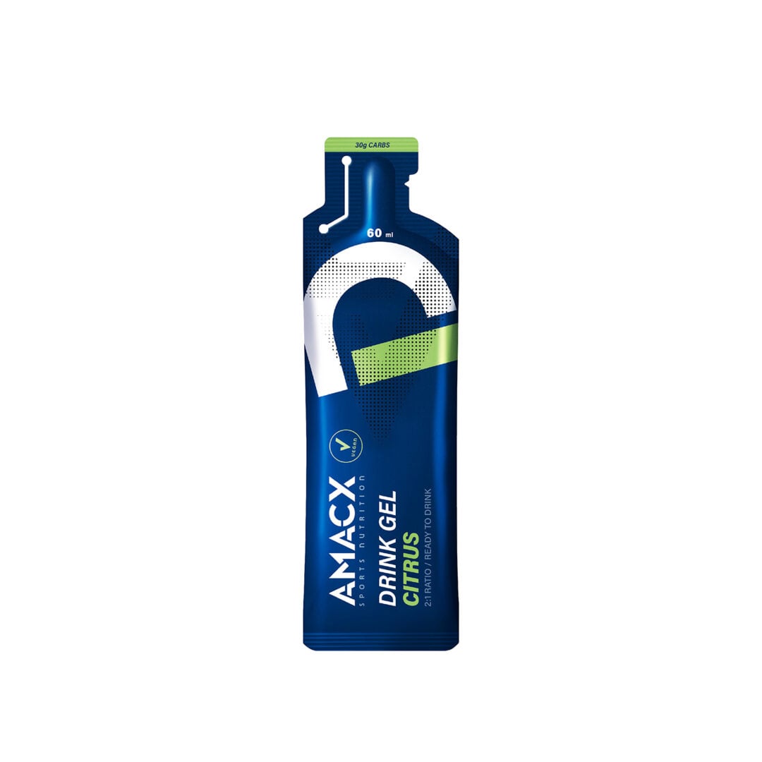 Amacx Drink Gel 60 ml - Agrumes - Sports d'endurance