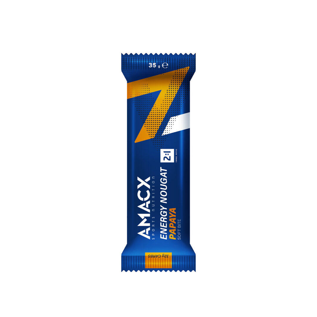 Amacx Energy Nougat 35 gr - Papapya - Sports d'endurance