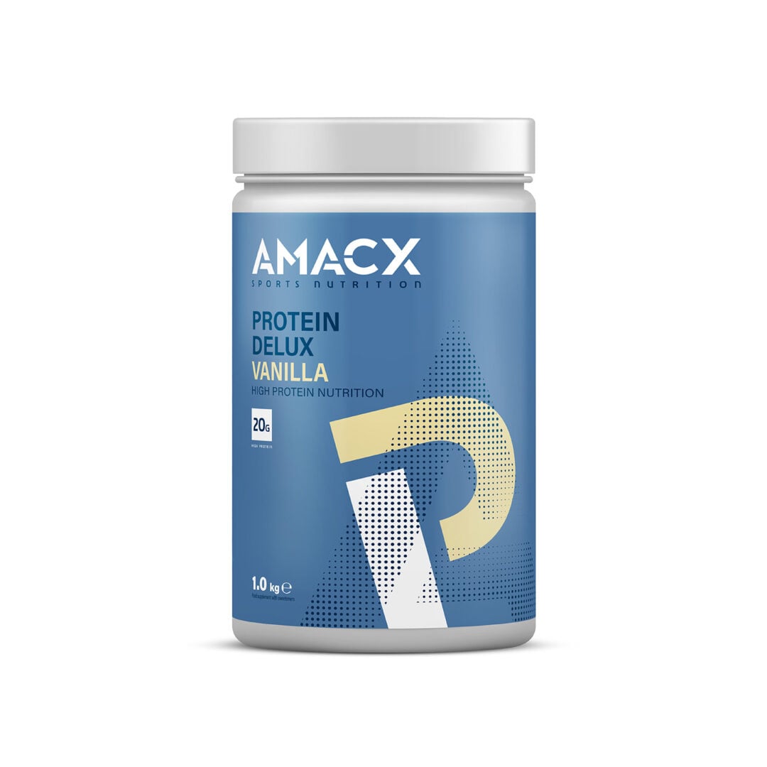 Amacx Protein Deluxe 1,0 kg - Vanille - Sports d'endurance