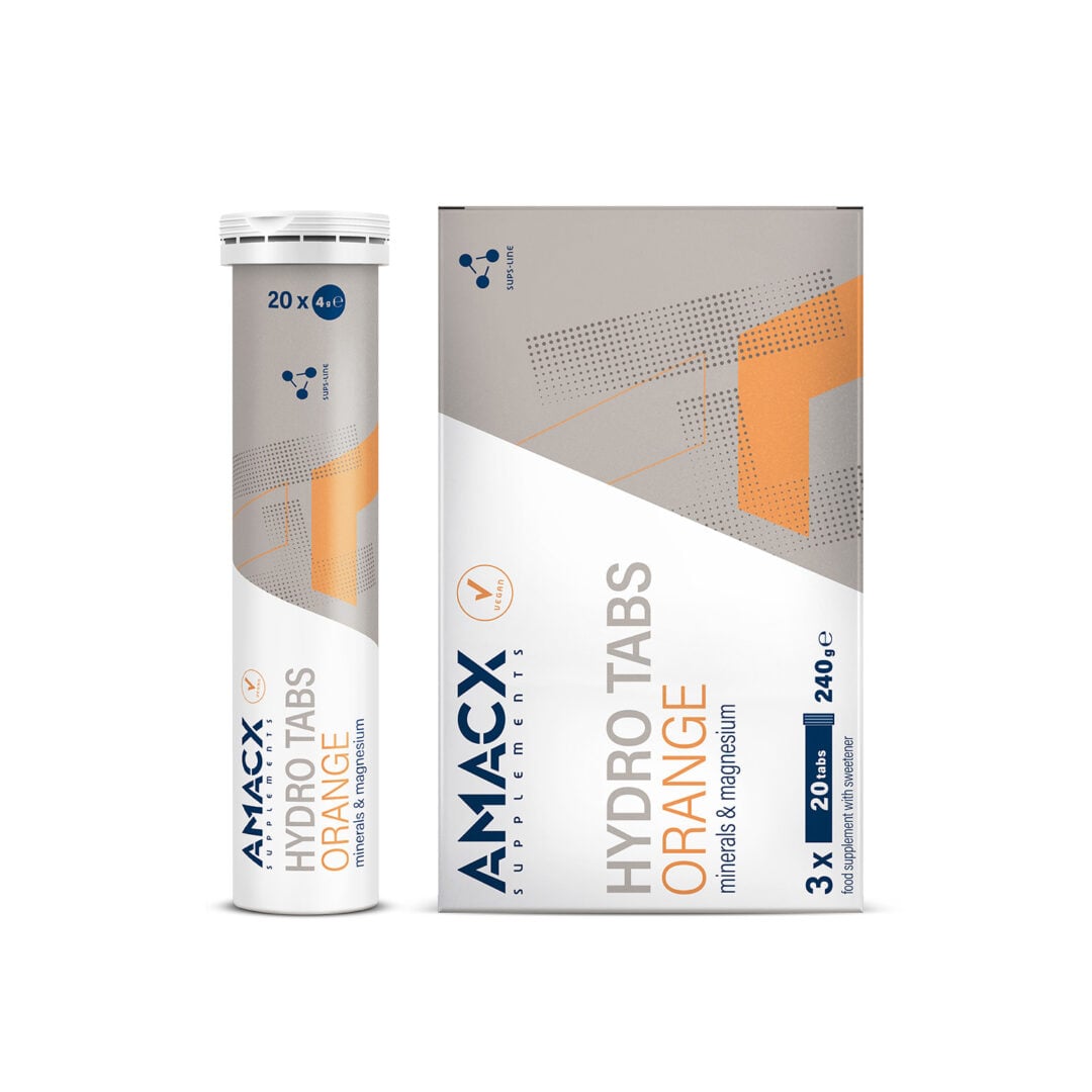 Amacx Hydro Tabs 20x4 gr - Orange - Endurance Sports
