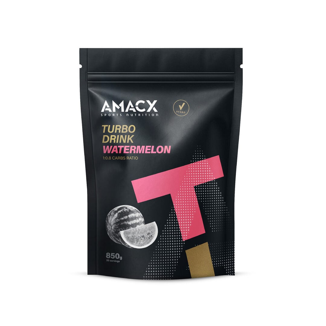 Amacx Turbo Drink 850 gr - Pastèque - Endurance Sports