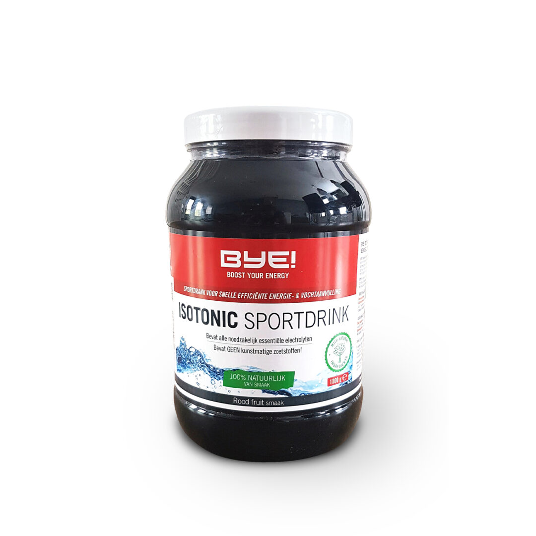 BYE ! - Isotonic - Boisson sportive - Fruits rouges - Sports d'endurance - Sports d'endurance