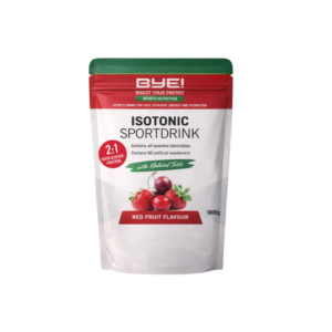 BYE ! - Boisson sportive isotonique 1,0 kg - Fruits rouges - Sports D'Endurance