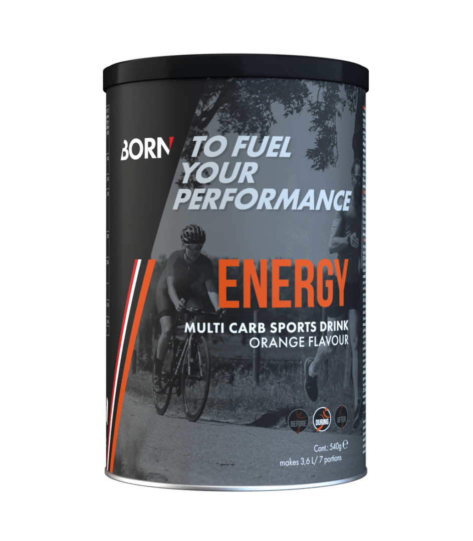 Born - Boisson énergétique 540gr - Orange - Sports d'endurance - Sports d'endurance