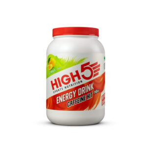 High5 - Boisson énergétique Caféine HIT 1.4kg - Agrumes - Sports d'endurance - Sports d'endurance