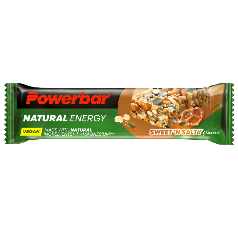 Powerbar - Barre énergétique naturelle - sucrée-salée - Sports d'endurance