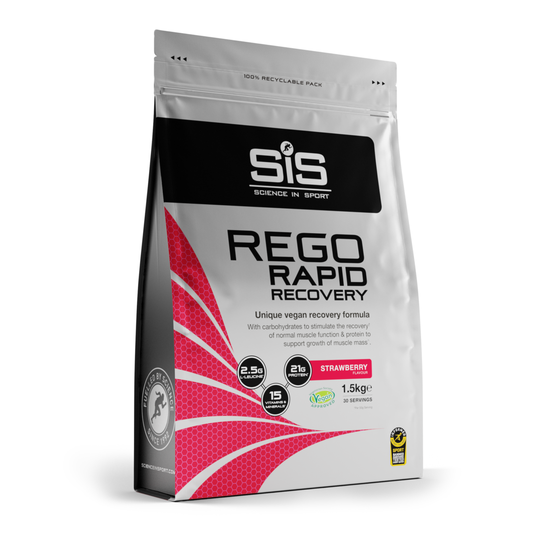 SiS - Rego Rapid Recovery 1 500 g - Fraise - Sports D'Endurance
