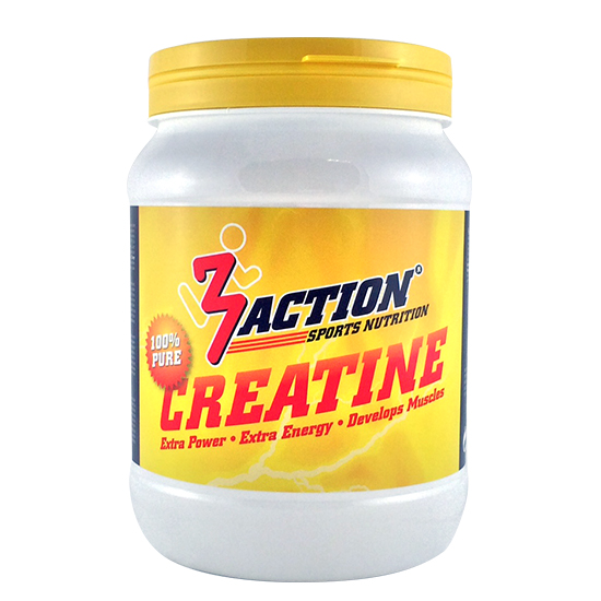 3Action - Créatine Monohydrate - Neutre - Sports d'endurance - Sports d'endurance