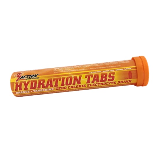 3Action - Pastilles d'hydratation - Orange Mandarine - Sports d'endurance - Sports d'endurance