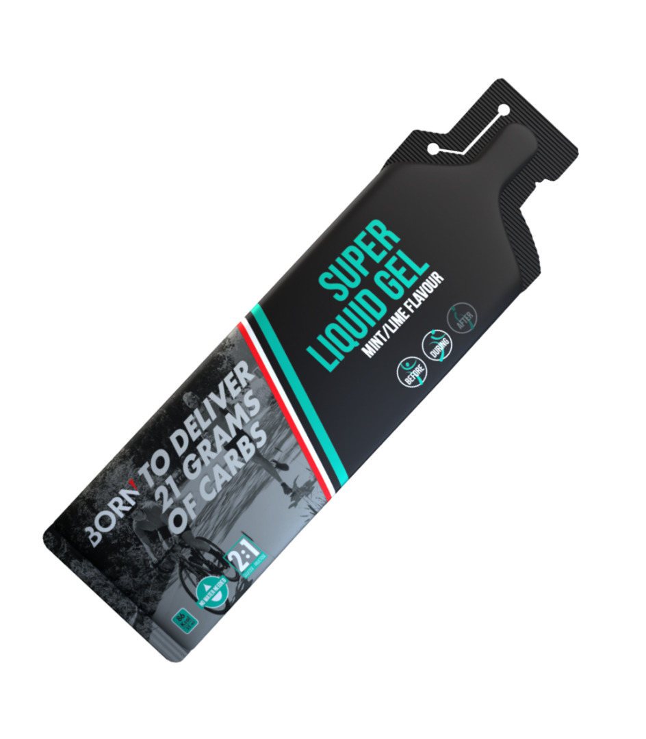 Born - Super Liquid Gel - Menthe-citron vert - À l'unité - Sports D'Endurance