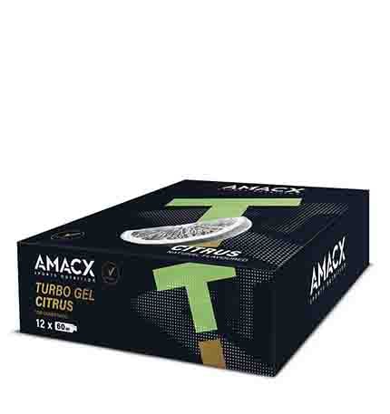 Amacx Turbo Gel - agrumes - Sports d'endurance
