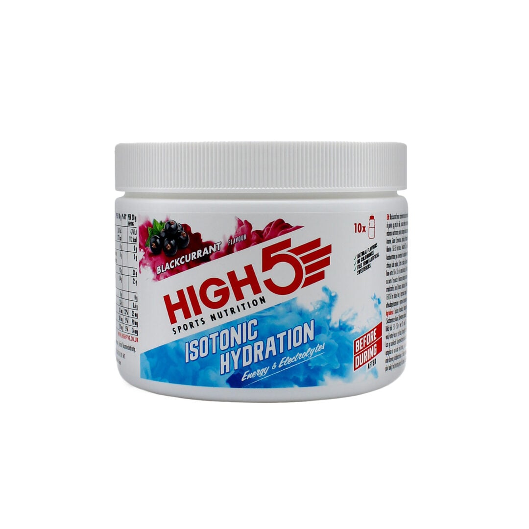High5 - Hydratation isotonique 300gr -Cassis - Sports d'endurance - Sports d'endurance