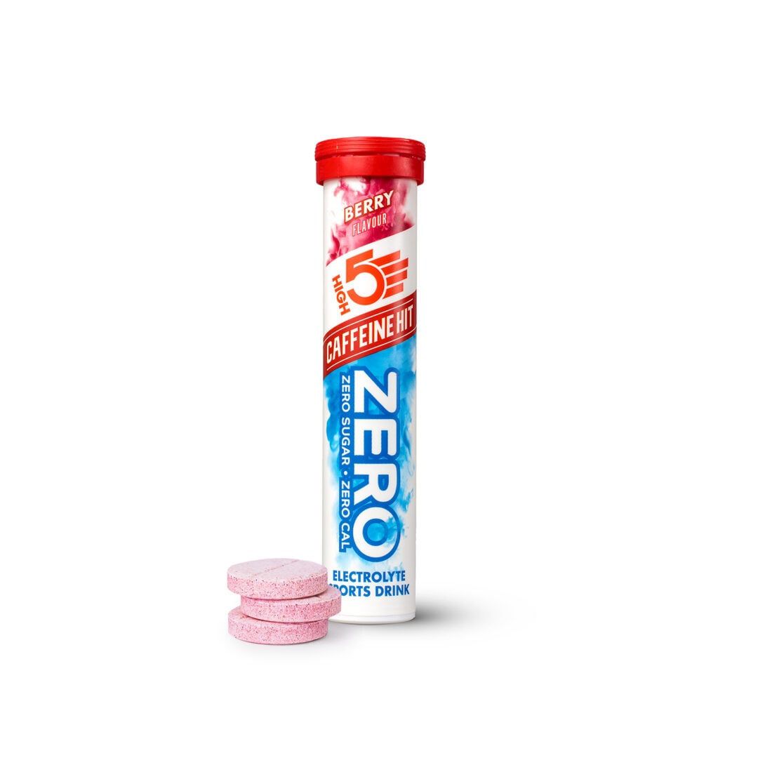 High5 - Zero Active Hydration Tabs Caffeine HIT - Berry - Endurance Sports Endurance