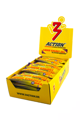 3Action Liquid Energy Gel Cassis