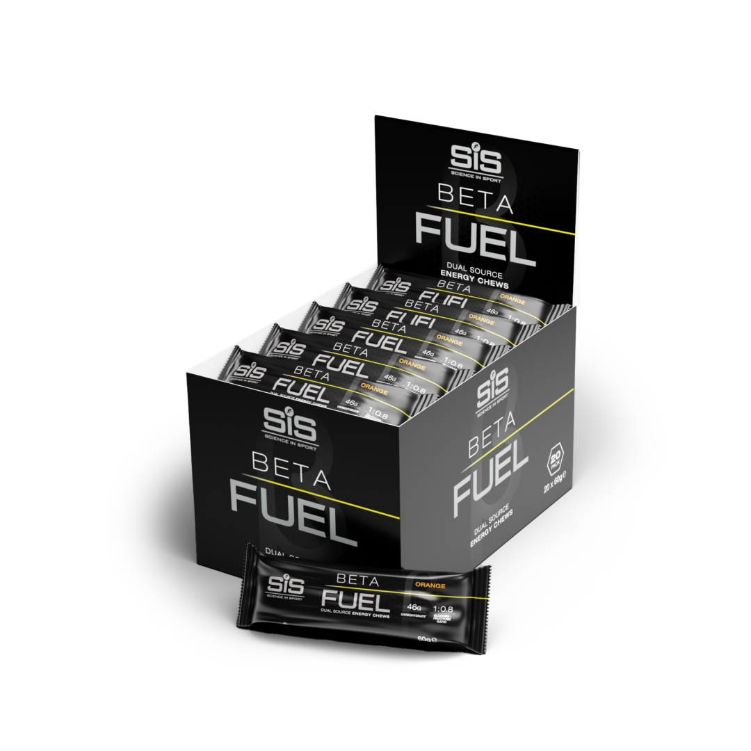 SiS - Beta Fuel Chew - Orange - Lot de 20 - Sports D'Endurance
