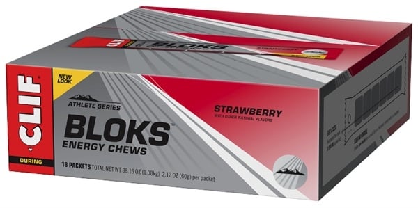 Clif Bar - Bloks Energy Chews - Fraise - Sports D'Endurance