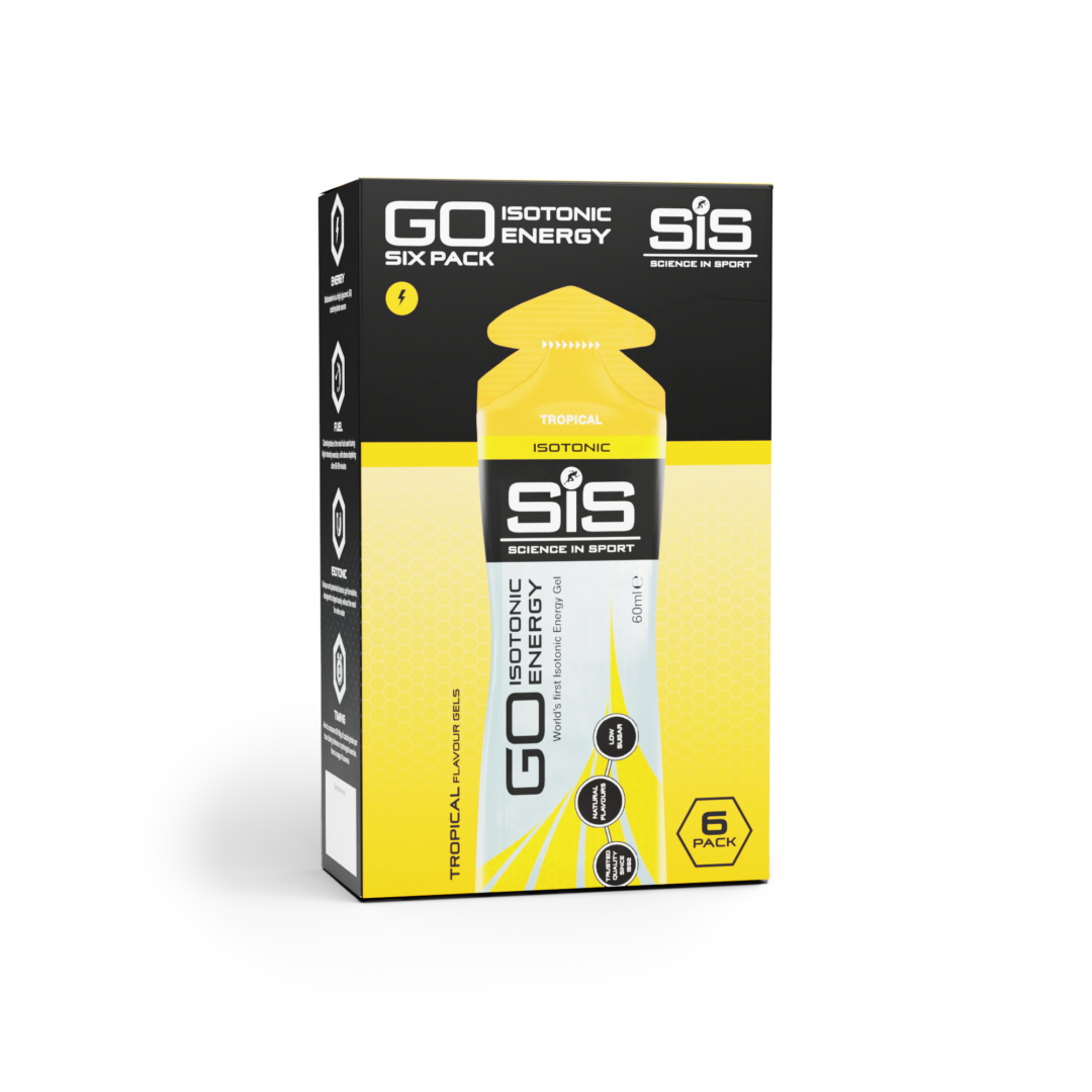 SiS - Go Gel 60 ml – lot de 6 – Tropical - Sports D'Endurance