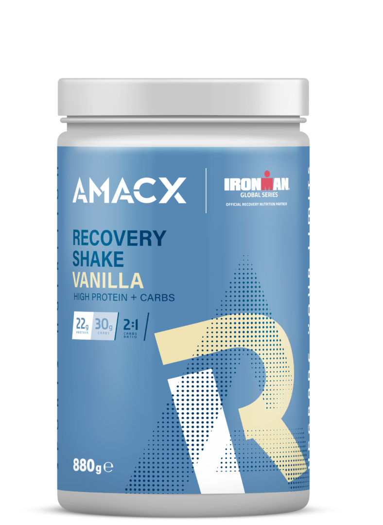Amacx - Shake de récupération - Vanille - Ironman - Sports d'endurance