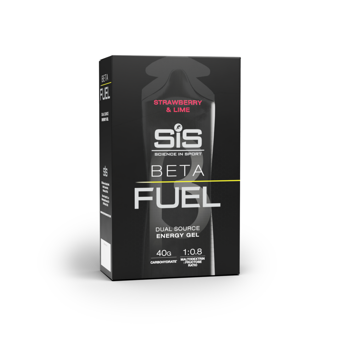 Beta Fuel + Gel 60 ml - Fraise-citron vert - Lot de 6 - Sports D'Endurance