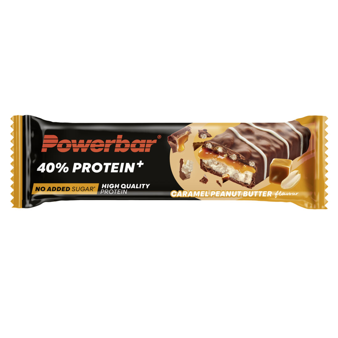 Powerbar - 40% Protein Crisp Bar - Caramel Peanut Butter - Sports d'endurance - Sports d'endurance