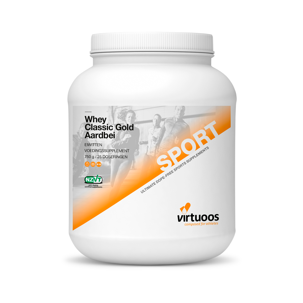Virtuoos - Whey Classic Gold - Fraise - Sports D'Endurance