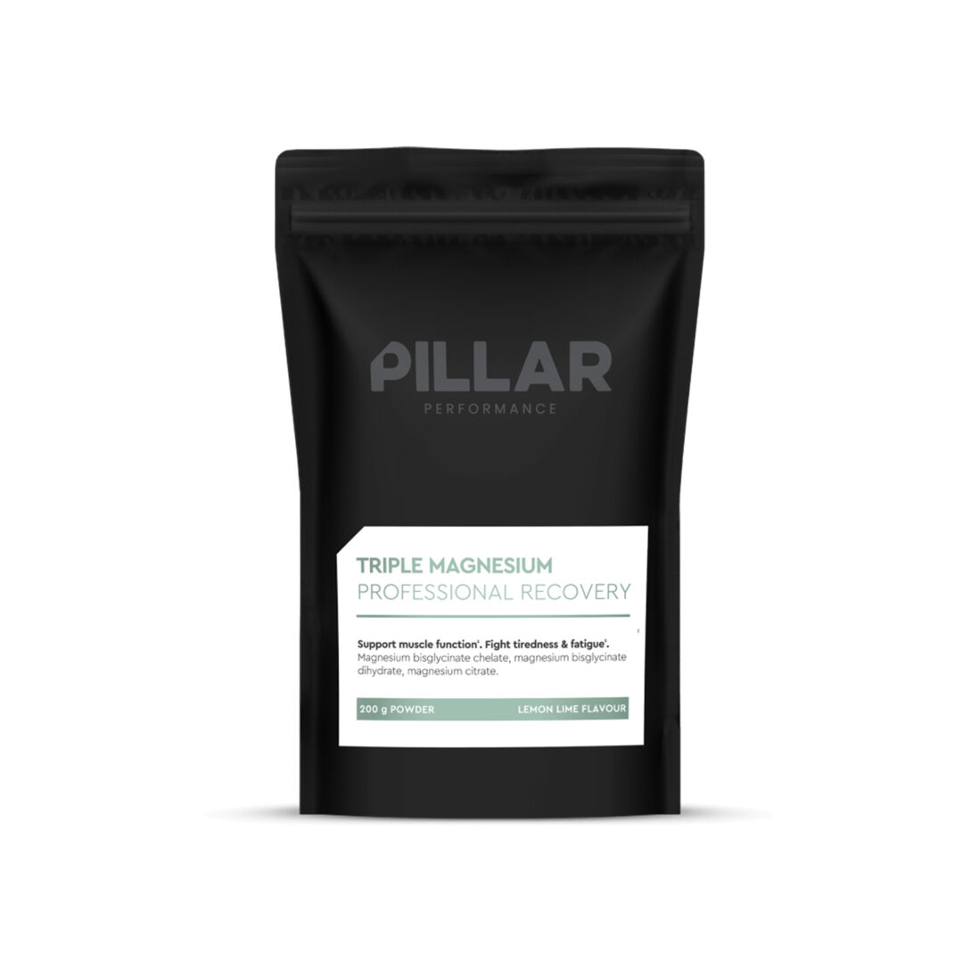 PILLAR Performance - Pochette triple magnésium - Citron vert - Sports d'endurance - Sports d'endurance