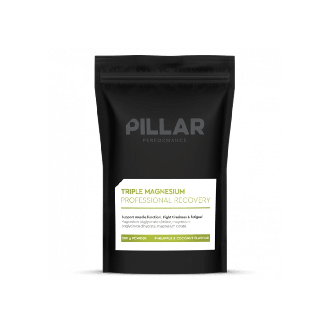 Pillar Performance - Poudre triple magnésium 200 gr - Ananas Coco - Endurance Sports