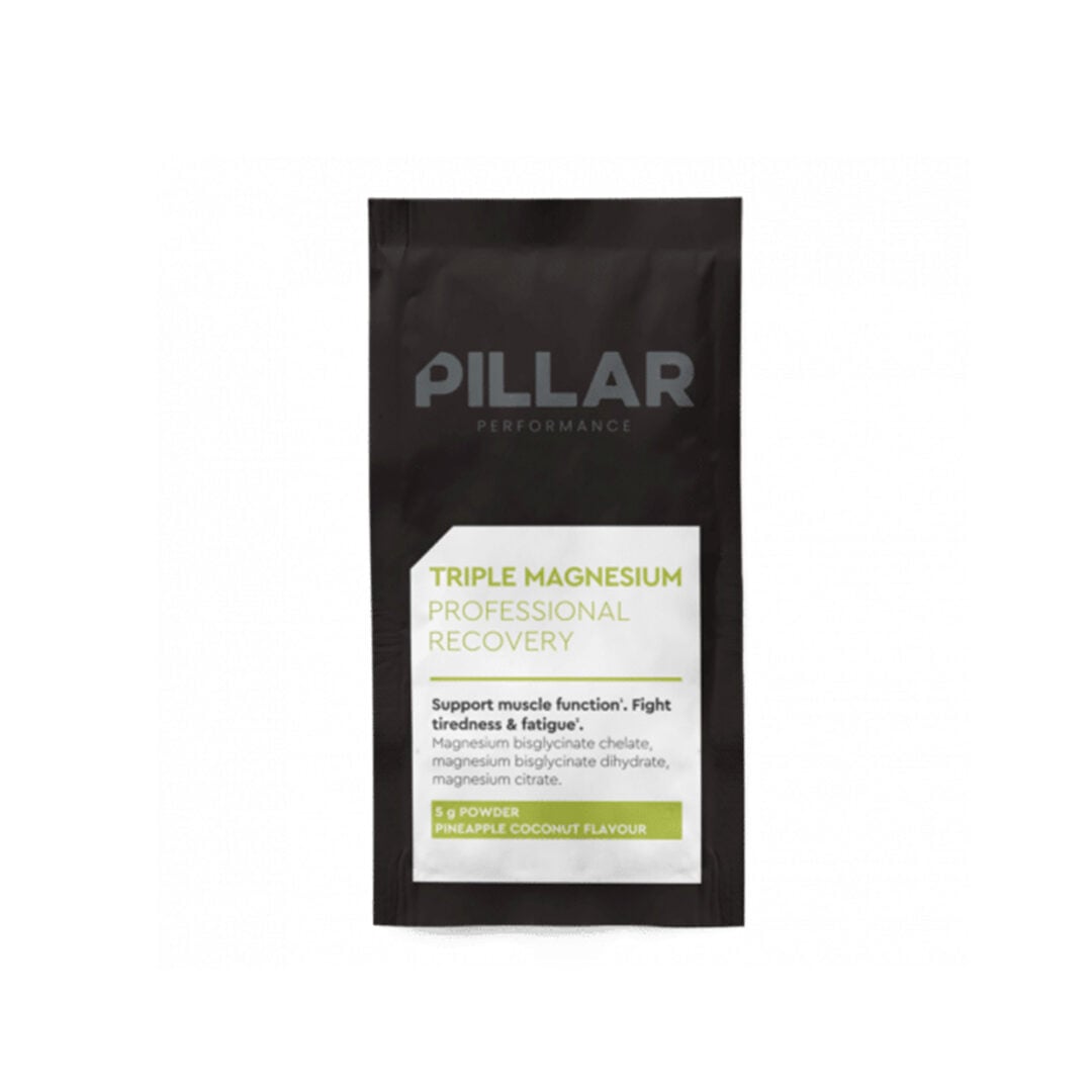 Pillar Performance - Sachet de poudre triple magnésium - Ananas + noix de coco - Sports d'endurance