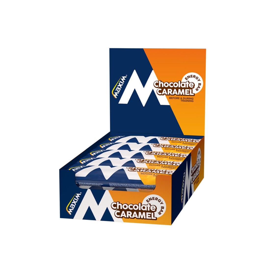Maxim - Barre énergétique - Chocolat et caramel - Durabilité - Sports d'endurance