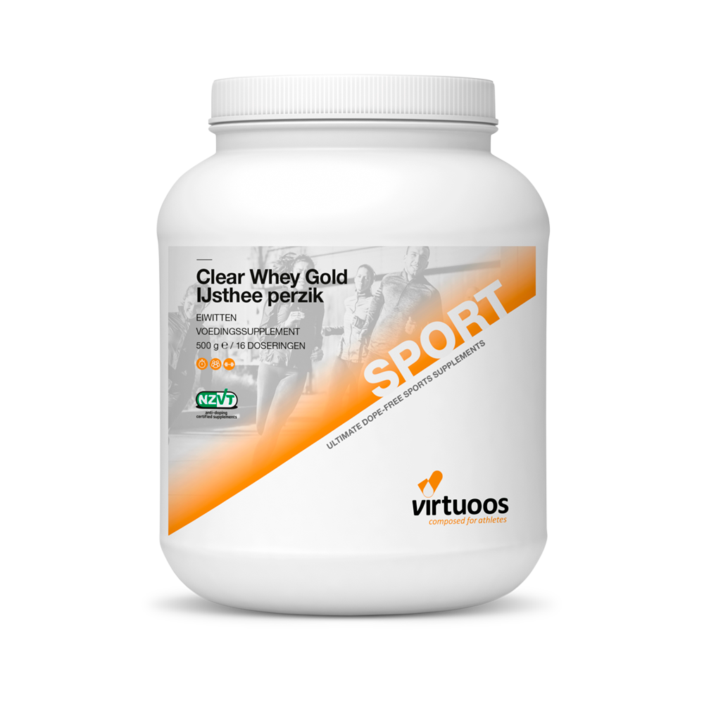 Virtuoos - Clear Whey Gold Thé glacé à la pêche - Sports D'Endurance