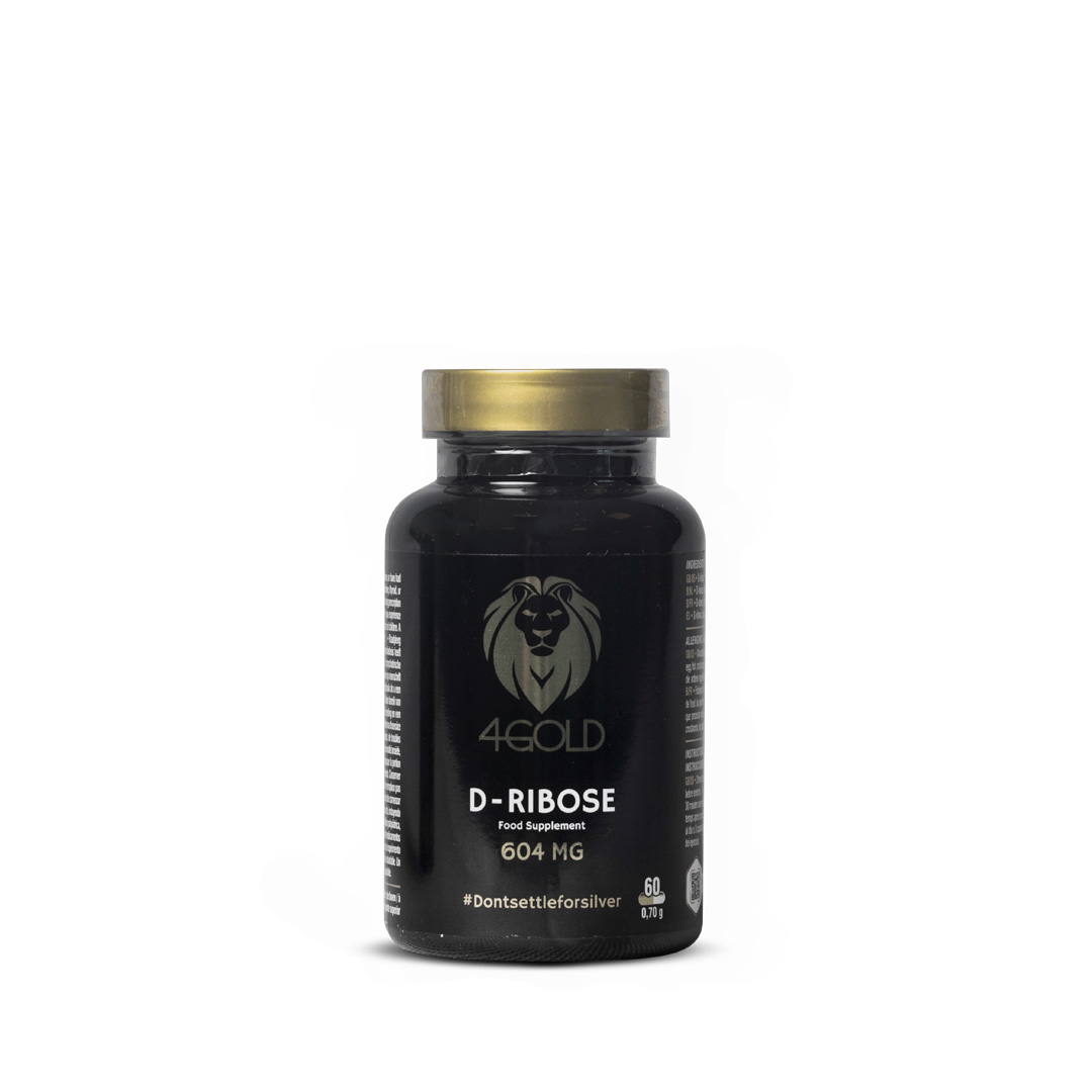 4Gold - D-Ribose 60 gélules - Sports d'endurance - Sports d'endurance