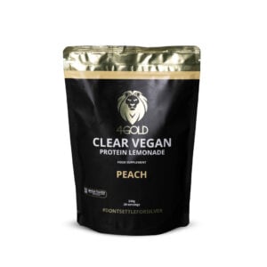 4Gold Clear Vegan Protein Lemonade 320gr. Pêche - Sports d'endurance - Sports d'endurance