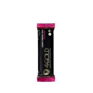 4Gold - Barre énergétique croustillante 35 gr - Framboise - Sports d'endurance - Sports d'endurance