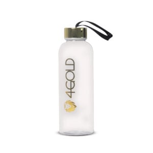 4Gold - Bouteille d'eau transparente 500 ml - Sports d'endurance - Sports d'endurance