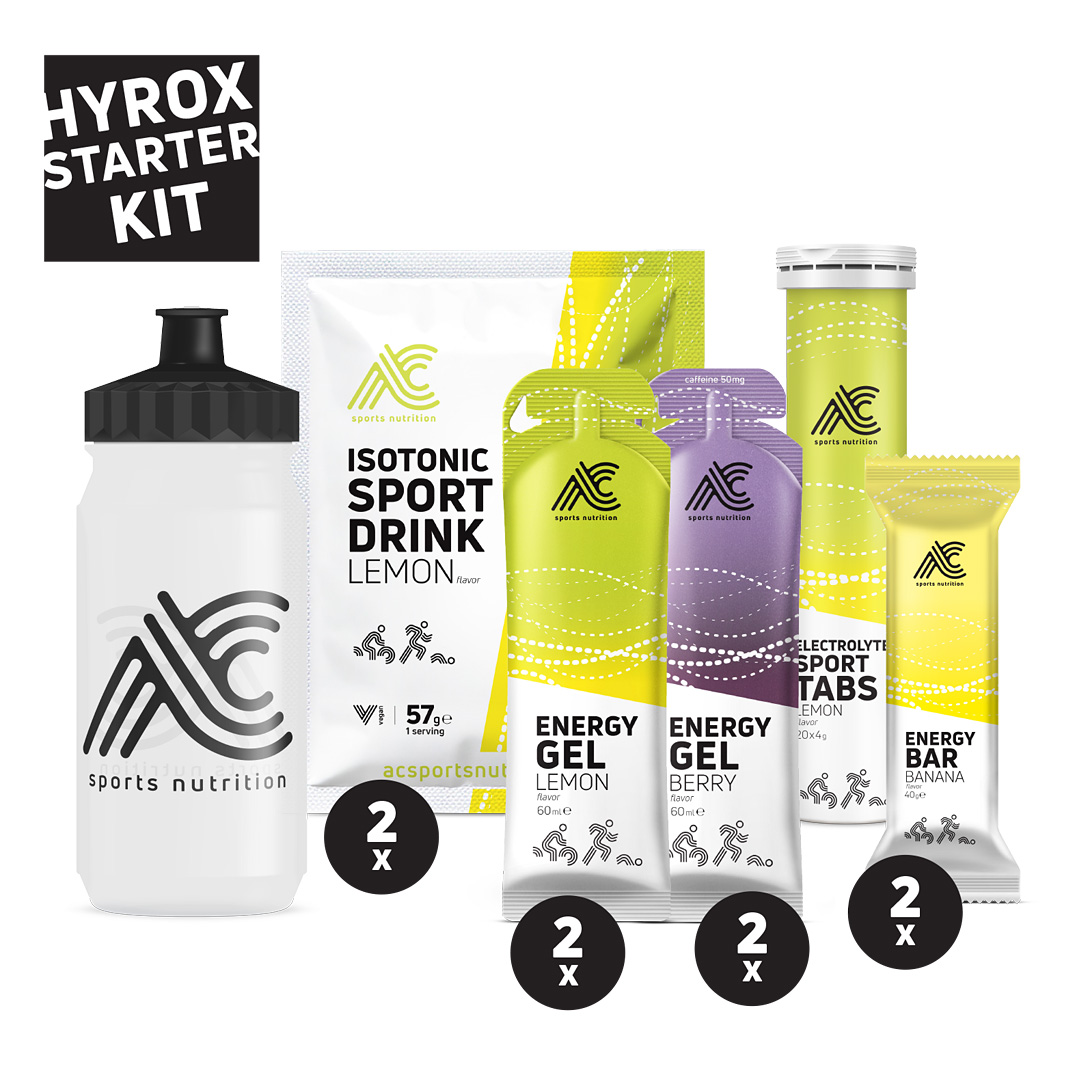AC Sports Nutrition - Kit de démarrage Hyrox - Sports d'endurance