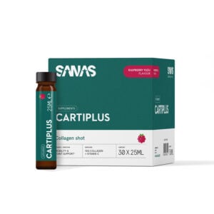 Sanas - Cartiplus - 30 pièces - Framboise Yuzu - Sports d'endurance