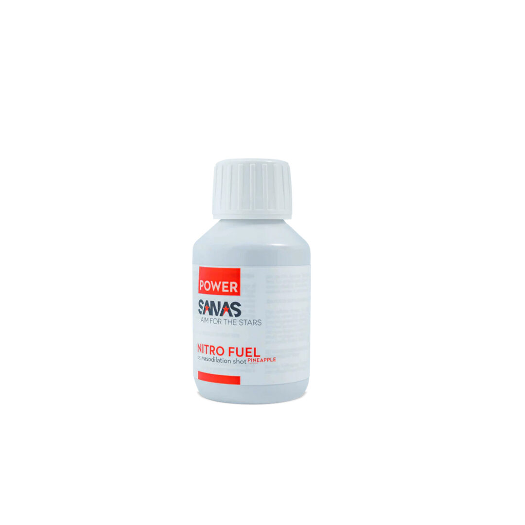 Sanas - Nitro Fuel - 15x100 ml - Ananas - Caféine - Sports d'endurance
