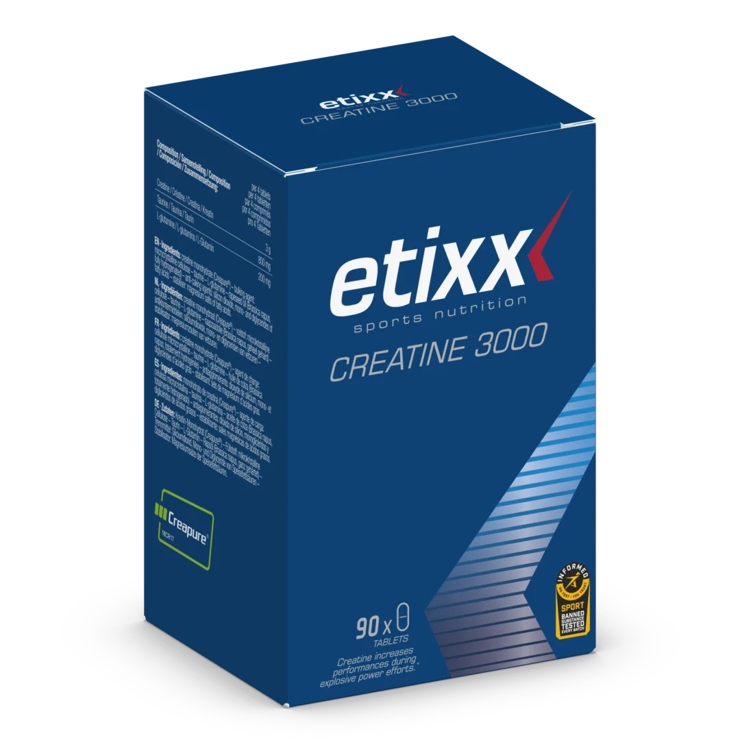 Etixx - Creatine 300 90 Tabs - Sports d'endurance