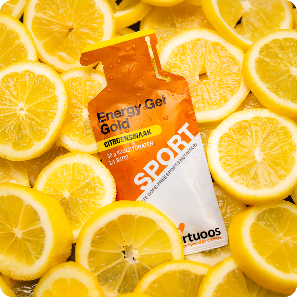 Virtuoos Energy Gel Gold - Atmosphère Citron - Sports d'endurance