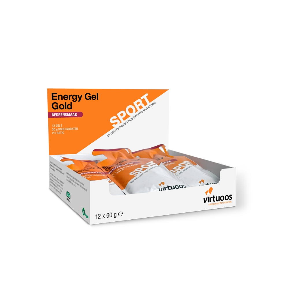 Virtuoos Energy Gel Gold - 12x Berries - Sports d'endurance
