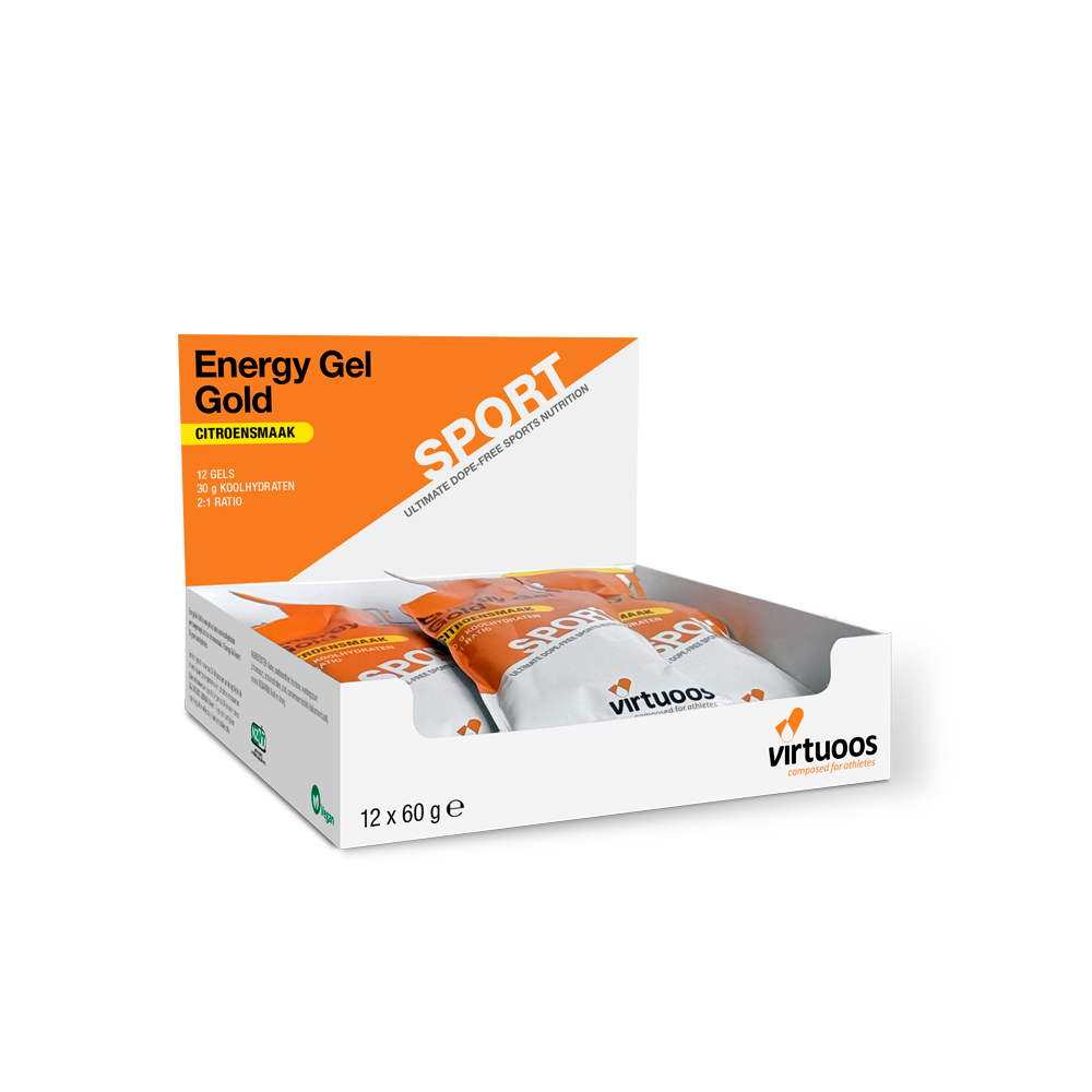 Virtuoos Energy Gel Gold - 12x Lemon - Sports d'endurance