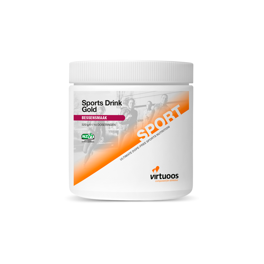 Virtuoos Sports Drink Gold 320 gr - Baies - Sports d'endurance