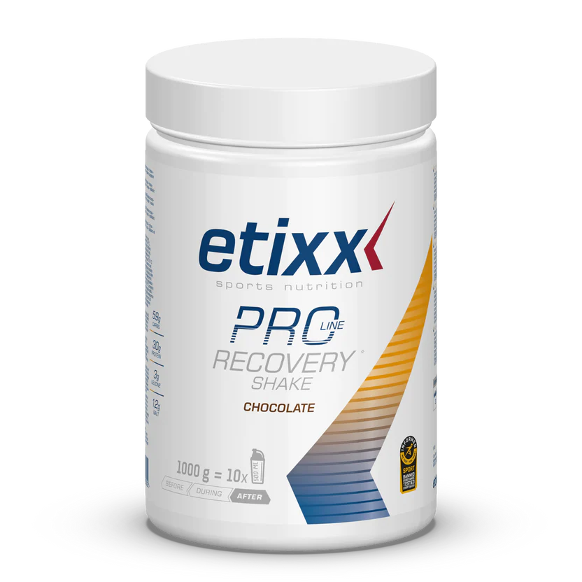 Etixx - Pro Line Recovery Shake 1,0 kg - Chocolat - Sports D'Endurance
